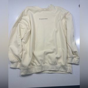 Missguided oversized basic sweatshirt